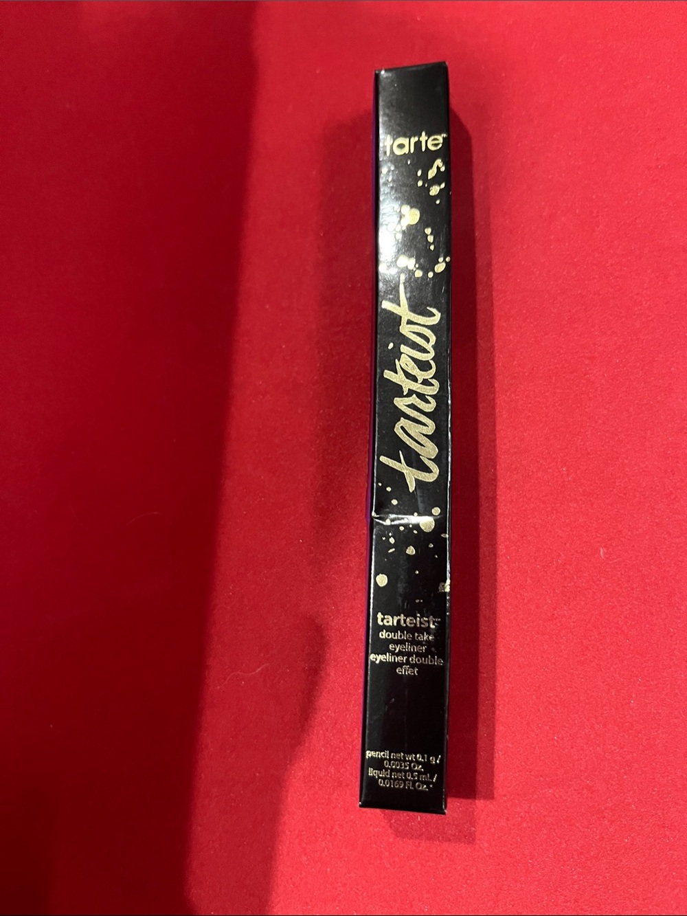 tarte black and gold Tarteist Double Take Eyeliner